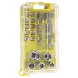 Coffret de vissage 15 pièces RAK15SSDC RYOBI