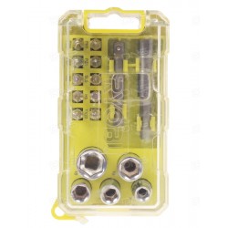 Coffret de vissage 15 pièces RAK15SSDC RYOBI