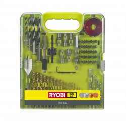 KIT 60 ACCESSOIRES PERCAGE ET VISSAGE RYOBI RAK60G