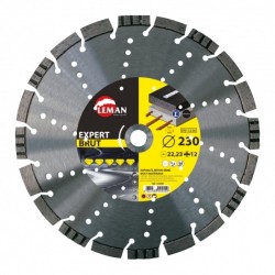 Leman - Disque diamant segments multimatériaux Ø 125 x 22,23 x H 12 mm