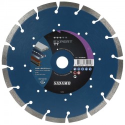 Disque diamant 350 mm 25.4 mm - Mixte , Béton armé, Asphalte  -  SIDAMO EXPERT TT  11030070