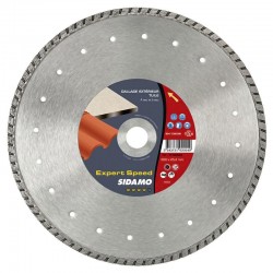 Disque diamants Béton , Tuile , Dallage  ø 300 x 25.4 mm - SIDAMO PRO TURBO