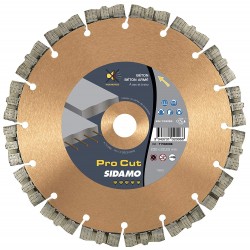 Disque Diamant Mixte , Béton Armé Ø 230 - Sidamo Pro Cut 11102006