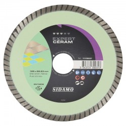 Disque diamant 125 mm - JC cannelée - Spécial Grès Cérame , Sidamo - EXPERT CERAM - 11102505