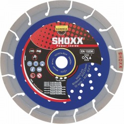 Disque diamant 00 mm / 20 mm - Granit - Matériaux - Béton Armé - SHOXX GT17 POWER 313291