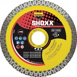 Disque diamant Carrelage , Grés céram , Ø 125mm SHOXX UF CERAM DUR 312248