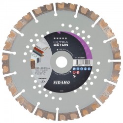 Sidamo - Disque diamant ULTRA BÉTON D. 230 x 22,23 x H 15 mm Béton/Béton armé - 11130001 - Sidamo