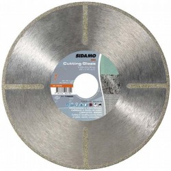 Disque diamant Sidamo Cutting Glass  -  Verre, Marbre , matériaux composites 125 mm - 11102373