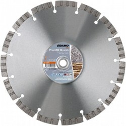 Sidamo - Disque diamant PRO MD GRANIT + Matériaux Durs ,  D 300 x 25,4-20 x 10 x ép. 3,2 mm - 11101079