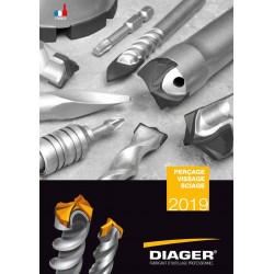 COFFRET 9 MECHES A BOIS PLATES EXPERT - DIAGER 925C