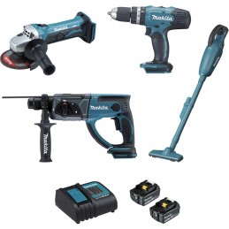 Pack de 4 machines Makita -...