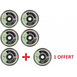 Lot de 5 Disques diamants +...