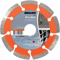 Disque Diamant  MIXTE Béton Acier Asphalte Matériaux - 350 mm x 20 - SIDAMO PRO BAT 11102306