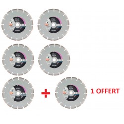 Lot de 5 Disques diamants +...