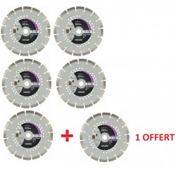 Lot de 5 disques diamants +...