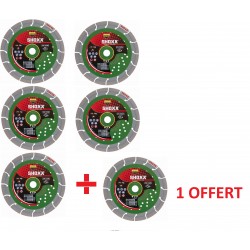 Lot de 5 disques diamants +...